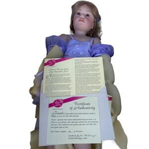 Elite Porcelain Artist Doll Frauke Christel Florchinger NEW w/Box #53 of 500